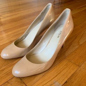 Coach Rosey Nude Heels